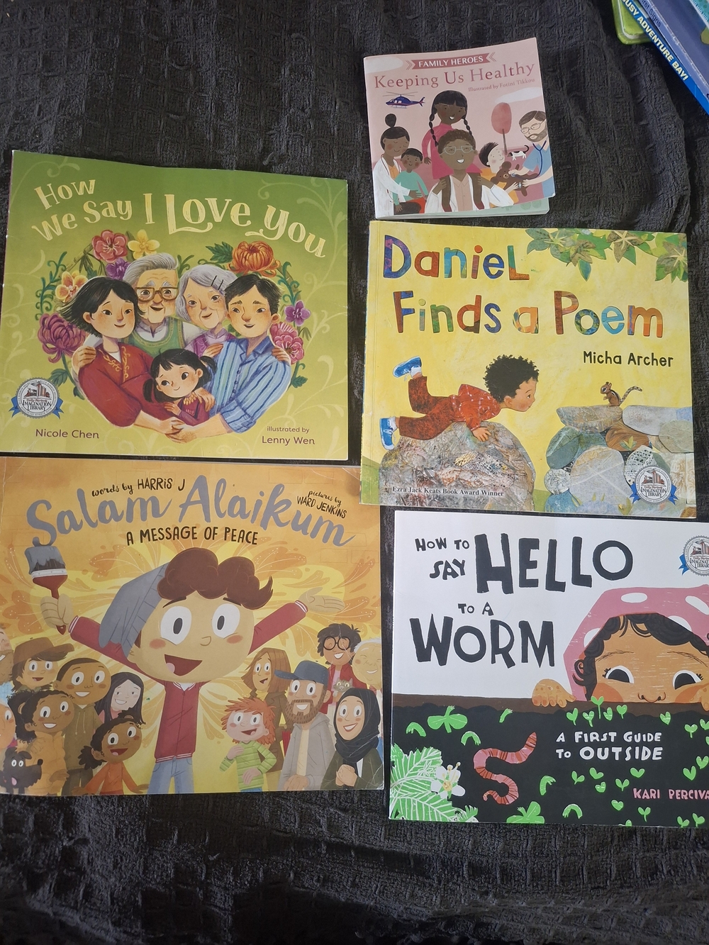Assorted Children's Board Books - Colorful Picture Book Set